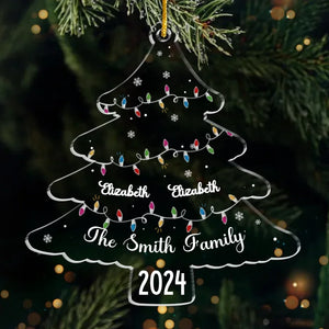 Nous trouvons le vrai sens de Noël - Ornement personnalisé pour la famille - Forme personnalisée en acrylique - Cadeau de Noël pour les membres de la famille