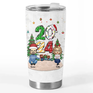 Le réveillon de Noël est un moment convivial en famille ! Gobelet personnalisé pour toute la famille ! Cadeau de Noël pour les membres de la famille