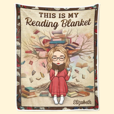 Custom Blanket - Personalized Bookish Gifts For Book Lovers, Bookworms, Readers - The Warmth Of A Blanket Enhances Every Story