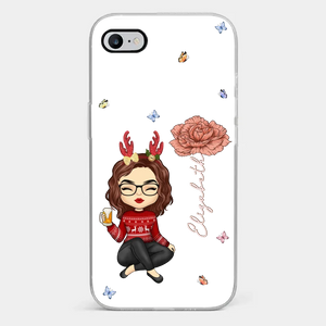 You Always Know How To Make Me Smile - Bestie Personalized Custom Clear Phone Case - Christmas Gift For Best Friends, BFF, Sisters