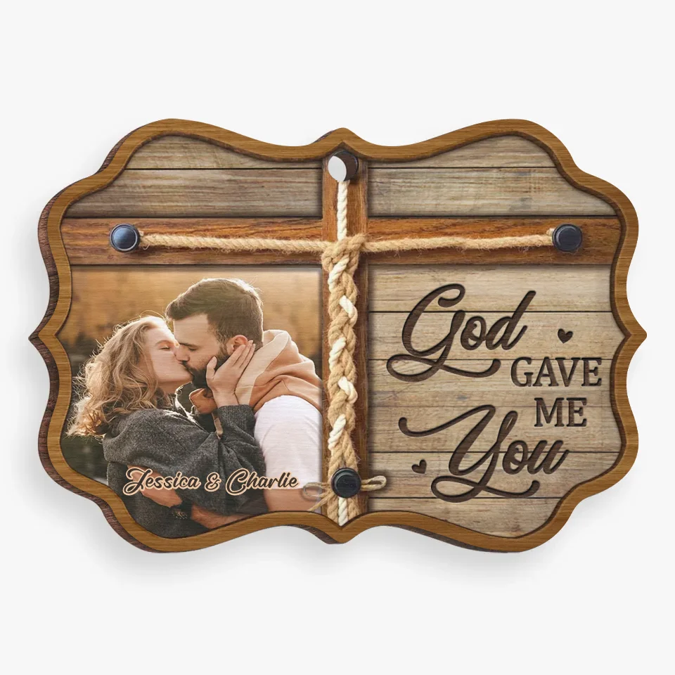 Photo personnalisée « Tu es mon genre de personne parfaite » – Ornement personnalisé pour couple – Bois en forme de Benelux – Cadeau de Noël pour mari et femme, anniversaire