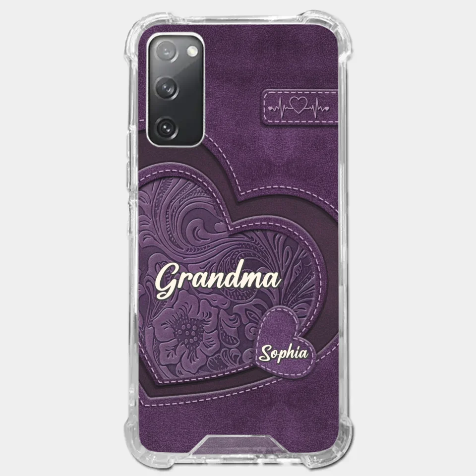 Coque de téléphone transparente imprimée effet gonflé 3D personnalisée - Cadeaux d'anniversaire personnalisés pour maman, grand-mère - Tu es la mère que tout le monde rêve d'avoir