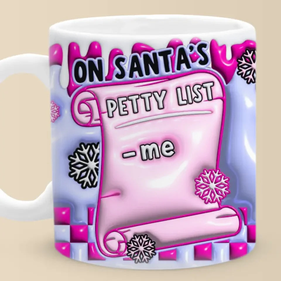 Illuminez votre journée avec une tasse personnalisée à effet gonflé 3D - Cadeau pour vous-même, cadeau pour vos meilleurs amis, vos meilleures amies, vos sœurs