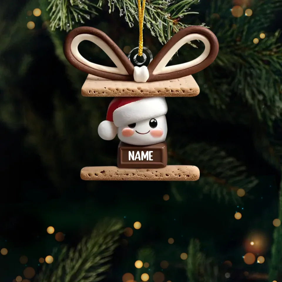 Noël est le meilleur avec ceux que vous aimez - Décoration personnalisée pour la famille - Forme personnalisée en acrylique - Cadeau de Noël pour les membres de la famille