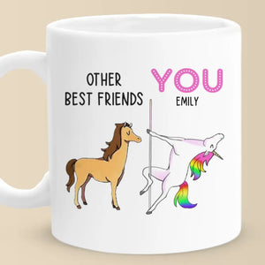 Autres meilleurs amis et vous - Mug personnalisé Bestie - Cadeau pour meilleures amies, meilleures amies, sœurs
