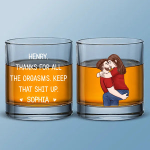 Tu es ma priorité - Verre à whisky personnalisé pour couple - Cadeau pour mari et femme, anniversaire