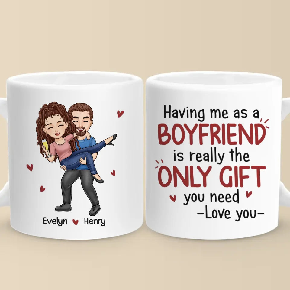 Avec toi, chaque instant est une aventure - Mug personnalisé pour couple - Cadeau de Noël pour mari et femme, anniversaire