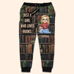 Perdu dans les pages, retrouvé dans l'histoire - Pantalon de survêtement unisexe personnalisé - Cadeau de Noël pour les amoureux des livres