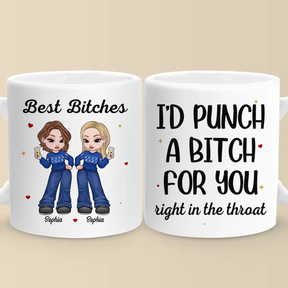 Notre ambiance est incomparable - Mug personnalisé Bestie - Cadeau de Noël pour meilleures amies, meilleures amies, sœurs