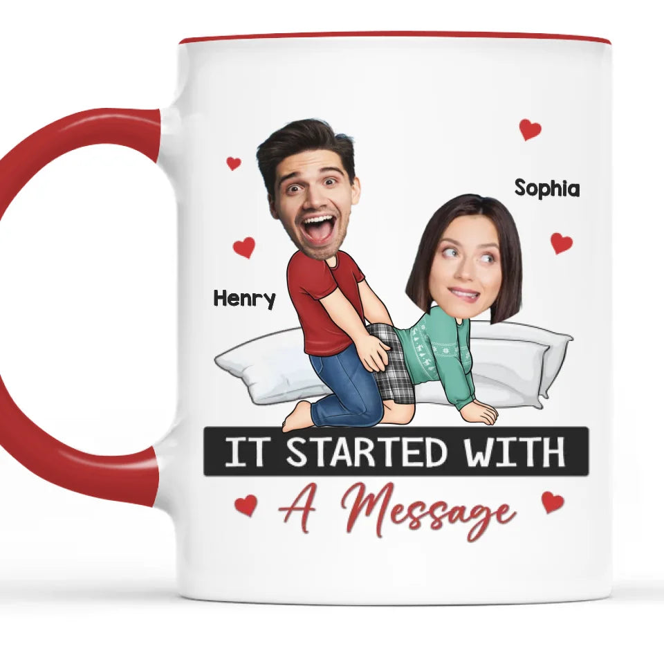 Photo personnalisée « Nous sommes le couple parfait » - Tasse personnalisée avec accents personnalisés pour couple - Cadeau pour mari et femme, anniversaire