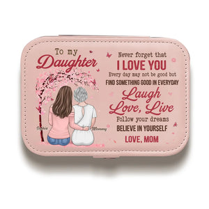 Trouvez quelque chose de bien au quotidien - Coffret à bijoux personnalisé pour la famille - Cadeau pour maman, grand-mère