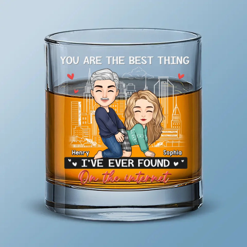Verre à whisky personnalisé pour couple, cadeau pour mari et femme, anniversaire