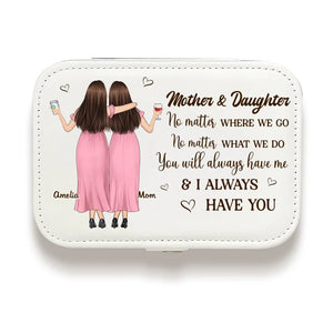 Tu m'auras toujours - Coffret à bijoux personnalisé pour la famille - Cadeau pour maman, fille