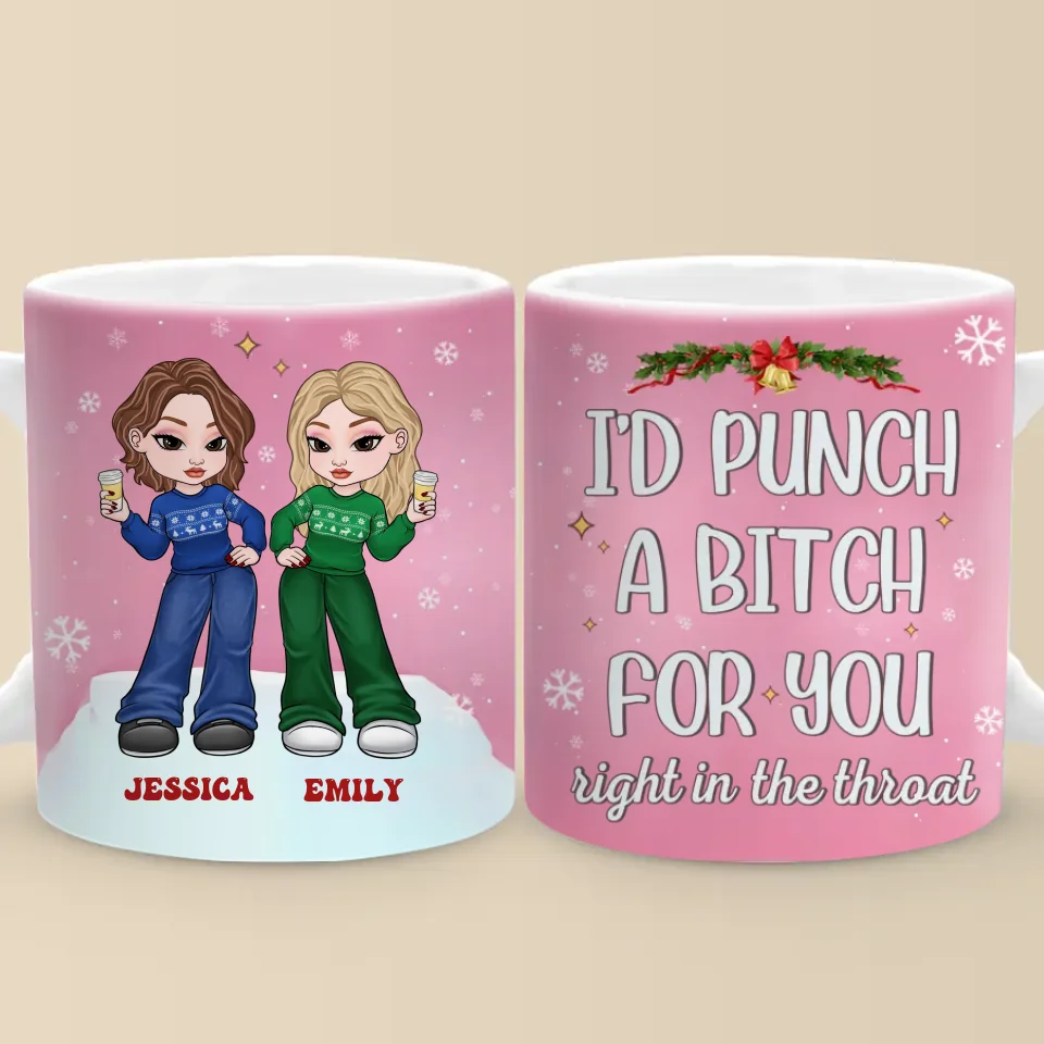 L'amitié à un autre niveau - Mug personnalisé Bestie - Cadeau pour meilleures amies, meilleures amies, sœurs