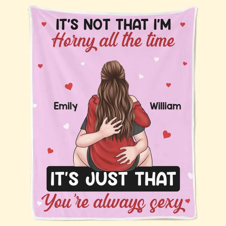 Ma Reine, tu es toujours sexy - Couverture personnalisée pour couple et famille - Cadeau pour mari et femme, anniversaire