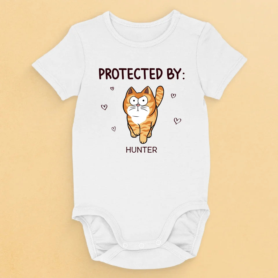 Unconditional Love In A Furry Package - Dog & Cat Personalized Custom Baby Onesie - Baby Shower Gift, Gift For Pet Owners, Pet Lovers