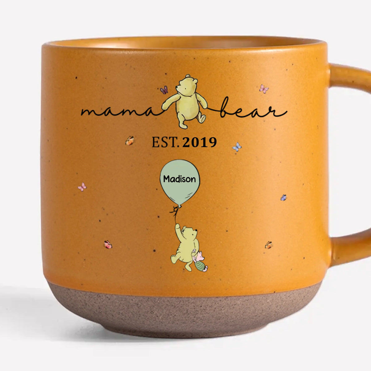 Un cadeau attentionné pour celui qui aime dans tous les rôles - Tasse en poterie imprimée personnalisée pour la famille - Cadeau pour maman, grand-mère