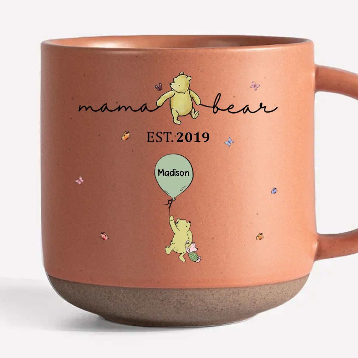 Un cadeau attentionné pour celui qui aime dans tous les rôles - Tasse en poterie imprimée personnalisée pour la famille - Cadeau pour maman, grand-mère