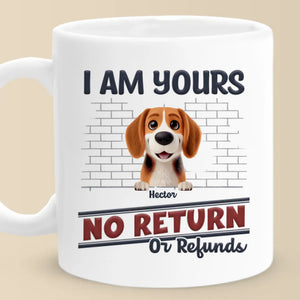La vie avec les chiens, un seul sens ! Mug personnalisé pour chien ! Cadeau pour les propriétaires et les amoureux des animaux.