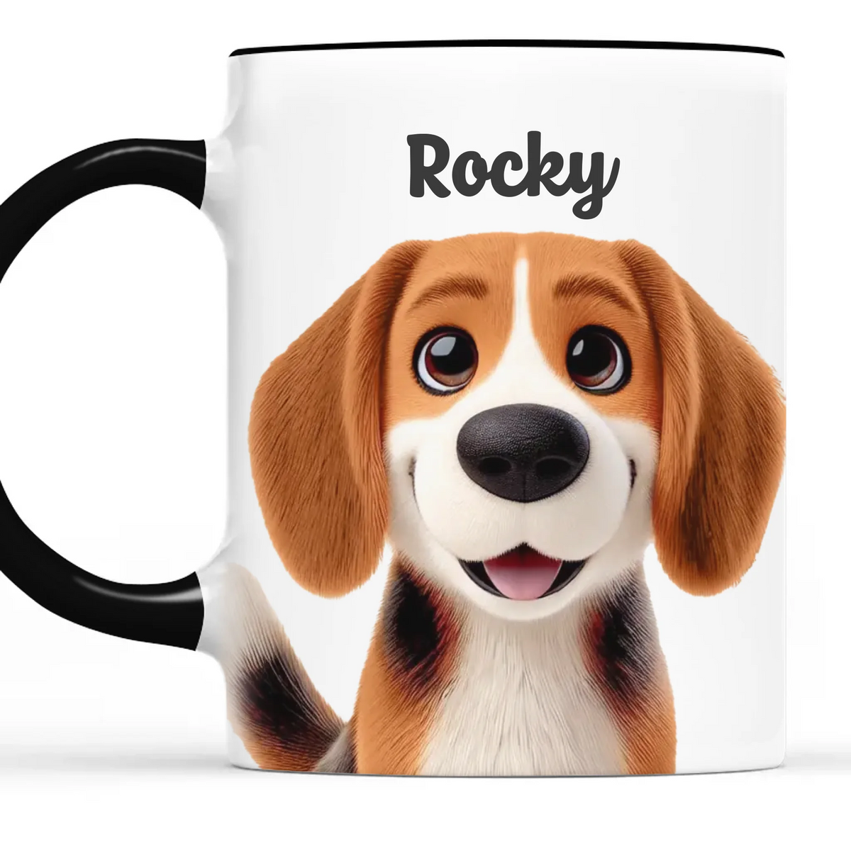 Jeter un coup d'œil maintenant, faire des câlins plus tard - Tasse personnalisée pour chien et chat - Cadeau pour propriétaires et amoureux des animaux