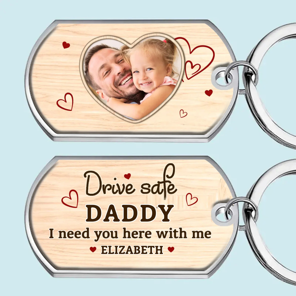 Porte-clés photo personnalisé : faites sourire tout le monde avec des souvenirs spéciaux ! Porte-clés personnalisé pour la famille ! Cadeau pour les membres de la famille