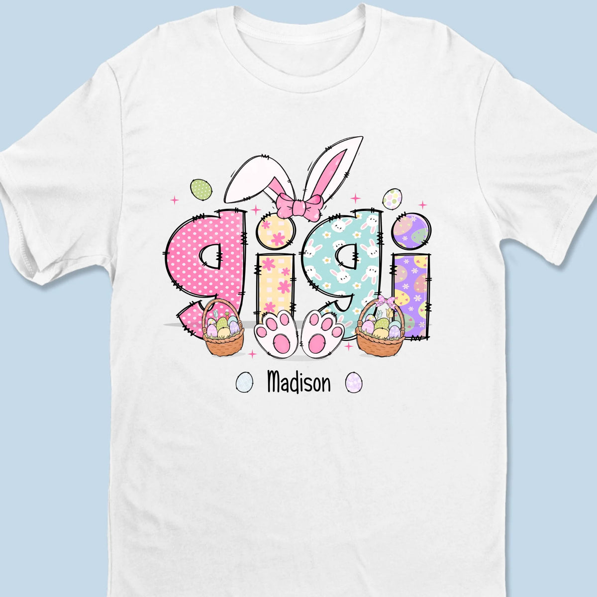 Bénédictions de Pâques à la meilleure maman du monde - T-shirt unisexe personnalisé pour la famille, t-shirt premium, sweat à capuche - Cadeau de Pâques pour maman, grand-mère