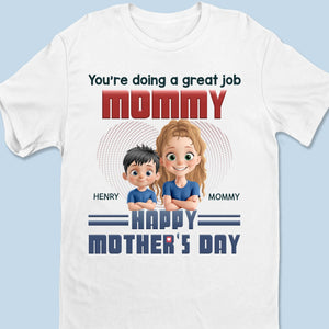 Maman, tu rends chaque jour spécial ! T-shirt unisexe personnalisé pour la famille, t-shirt premium, sweat à capuche - Fête des Mères, cadeau pour maman