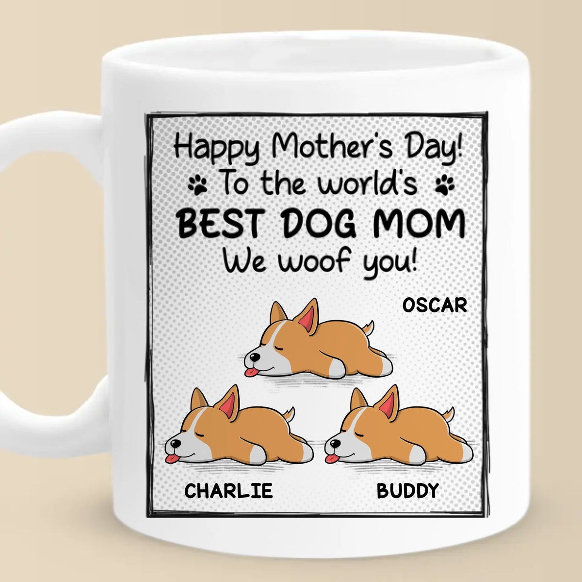 Mug personnalisé avec photo « Tu es vraiment la meilleure maman » pour chien et chat – Fête des pères, fête des mères, cadeau pour les propriétaires d'animaux et les amoureux des animaux.