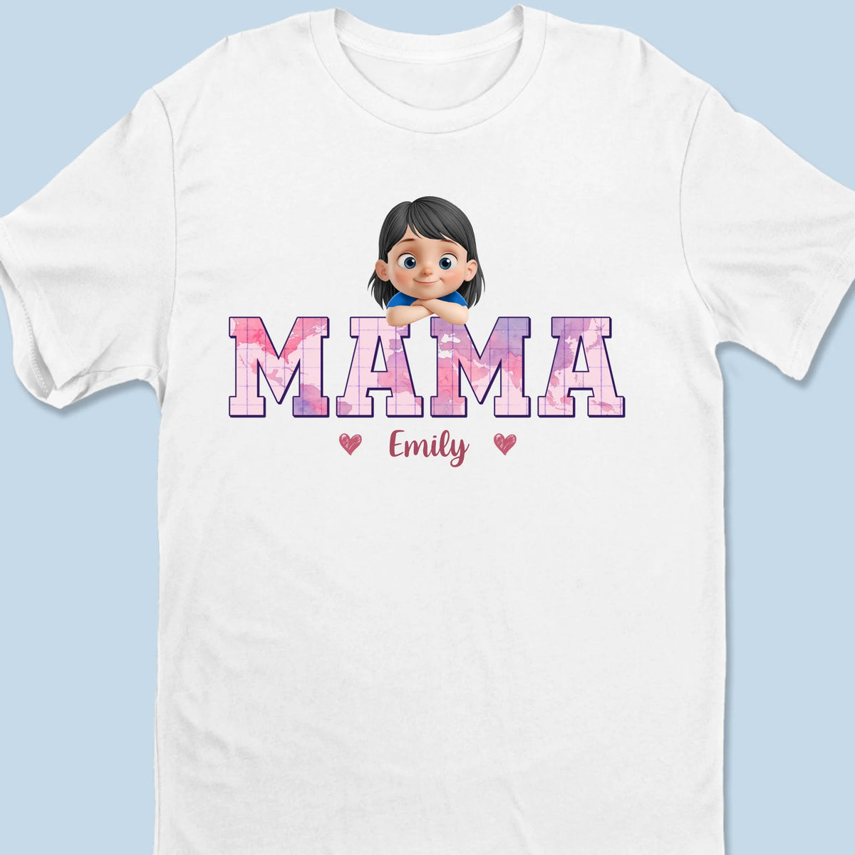 Choisi par l'amour, appelé maman - T-shirt unisexe personnalisé pour la famille, t-shirt premium, sweat à capuche - Fête des Mères, cadeau pour maman, grand-mère
