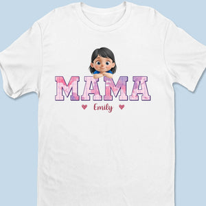 Choisi par l'amour, appelé maman - T-shirt unisexe personnalisé pour la famille, t-shirt premium, sweat à capuche - Fête des Mères, cadeau pour maman, grand-mère