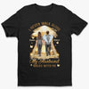 Custom Unisex T-shirt, Premium T-shirt, Hoodie - Personalized Memorial Sympathy Gifts For Loss Of Husband, Wife - His Wings Guide My Steps