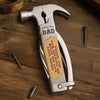 Built With Love, Dad - Family Personalized Custom Multi Tool Hammer - Father's Day, Gift For Dad, Grandpa