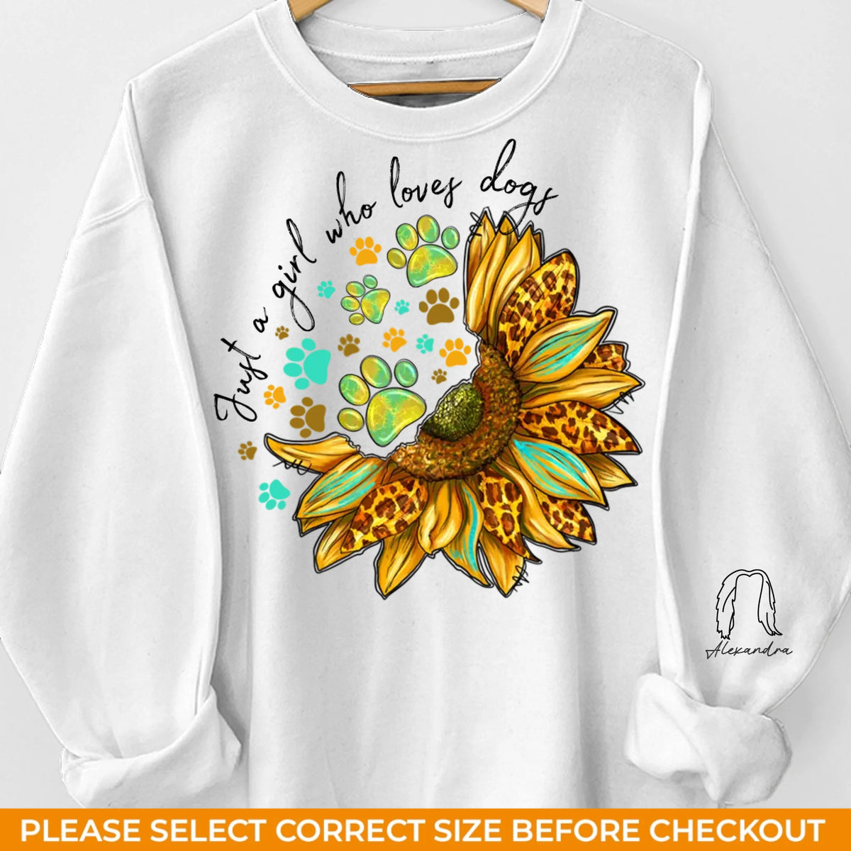 Happiness Starts With A Wet Nose And Ends With A Tail - Dog & Cat Personalized Custom Unisex Sweatshirt With Design On Sleeve - Gift For Pet Owners, Pet Lovers