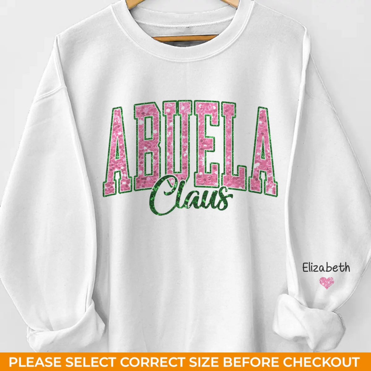 We Find The True Meaning Of Christmas - Family Personalized Custom Unisex Sweatshirt With Design On Sleeve - Christmas Gift For Mom, Grandma