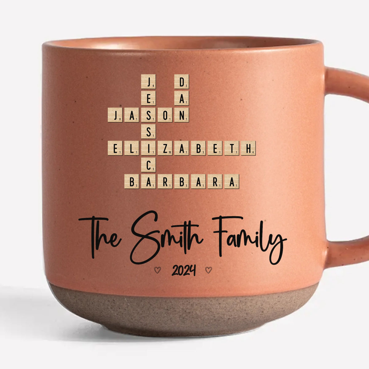 The Memories We Make With Our Family Are The Best - Family Personalized Custom Printed Pottery Mug - Christmas Gift For Family Members