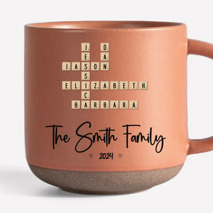 The Memories We Make With Our Family Are The Best - Family Personalized Custom Printed Pottery Mug - Christmas Gift For Family Members