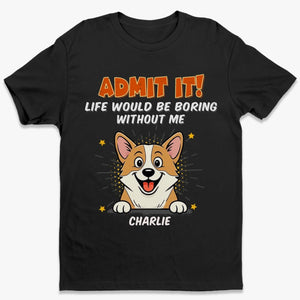 Custom Unisex T-shirt, Premium T-shirt, Hoodie - Personalized Birthday Gifts For Dog Lovers, Dog Dad And Mom - Proof Life Needs More Paws
