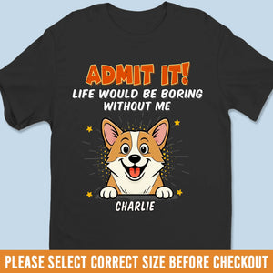 Custom Unisex T-shirt, Premium T-shirt, Hoodie - Personalized Birthday Gifts For Dog Lovers, Dog Dad And Mom - Proof Life Needs More Paws