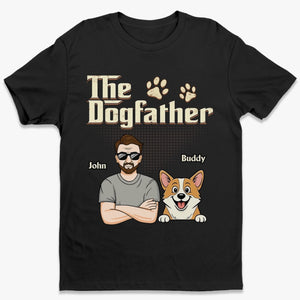 Custom Unisex T-shirt, Premium T-shirt, Hoodie - Personalized Birthday Gifts For Dog Lovers, Dog Dad And Mom - The Real Boss Runs On Four Legs