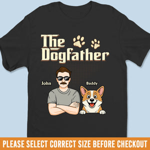 Custom Unisex T-shirt, Premium T-shirt, Hoodie - Personalized Birthday Gifts For Dog Lovers, Dog Dad And Mom - The Real Boss Runs On Four Legs