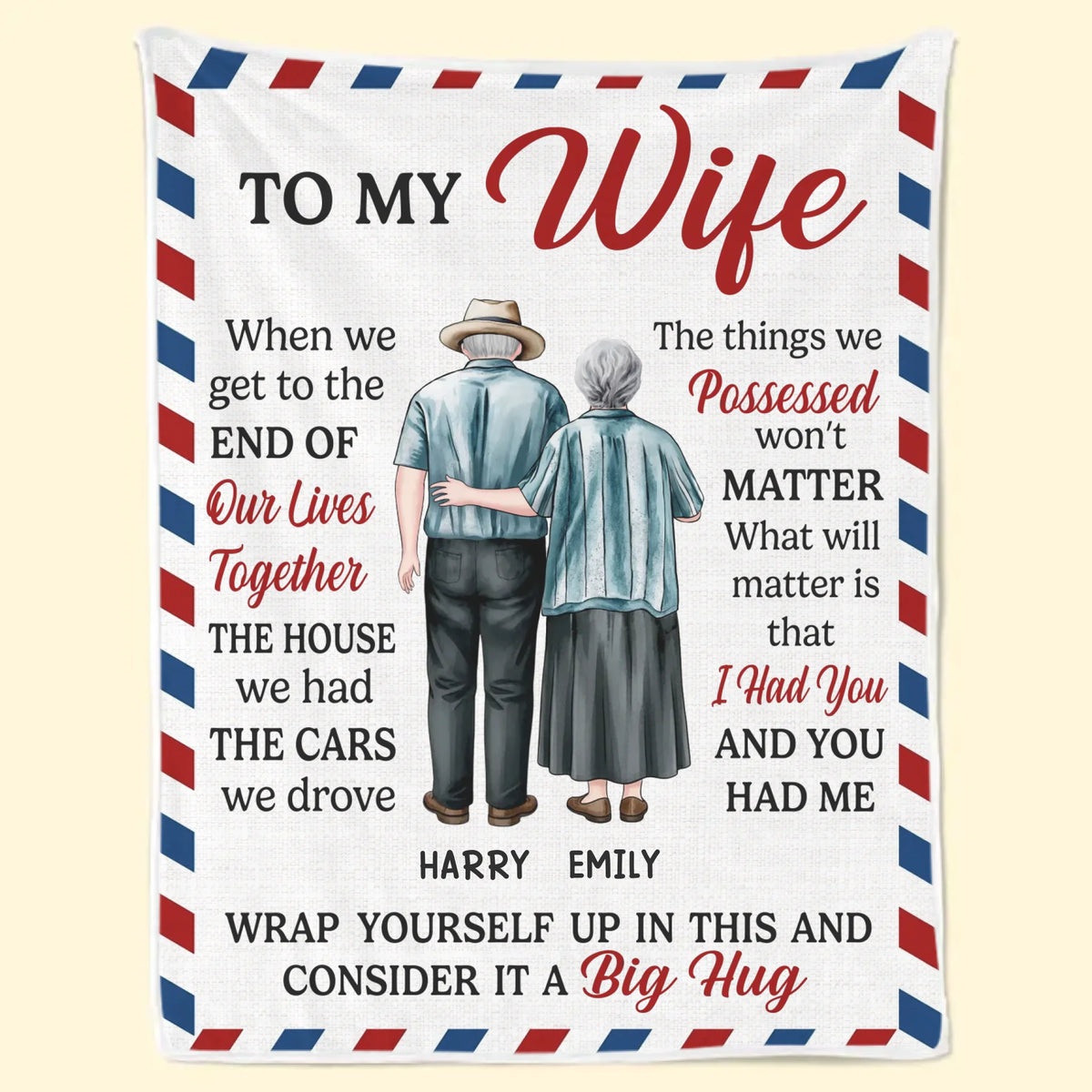 Custom Blanket - Personalized Anniversary Wedding Gifts For Husband And Wife, Him And Her - Our Love Keeps Growing