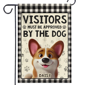 Custom Flag - Personalized Birthday Gifts For Dog Lovers, Dog Dad And Mom - This Home Has Dogs