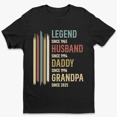 Custom Unisex T-shirt, Premium T-shirt, Hoodie - Personalized Birthday Gifts For Dad, Grandpa, Husband - Old Enough To Be Legendary