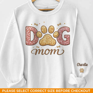 Custom Unisex Sweater, Hoodie With Design On Sleeve - Personalized Birthday Gifts For Dog Cat Lovers, Dog Dad And Mom, Cat Owners - Spoiled Pets Club