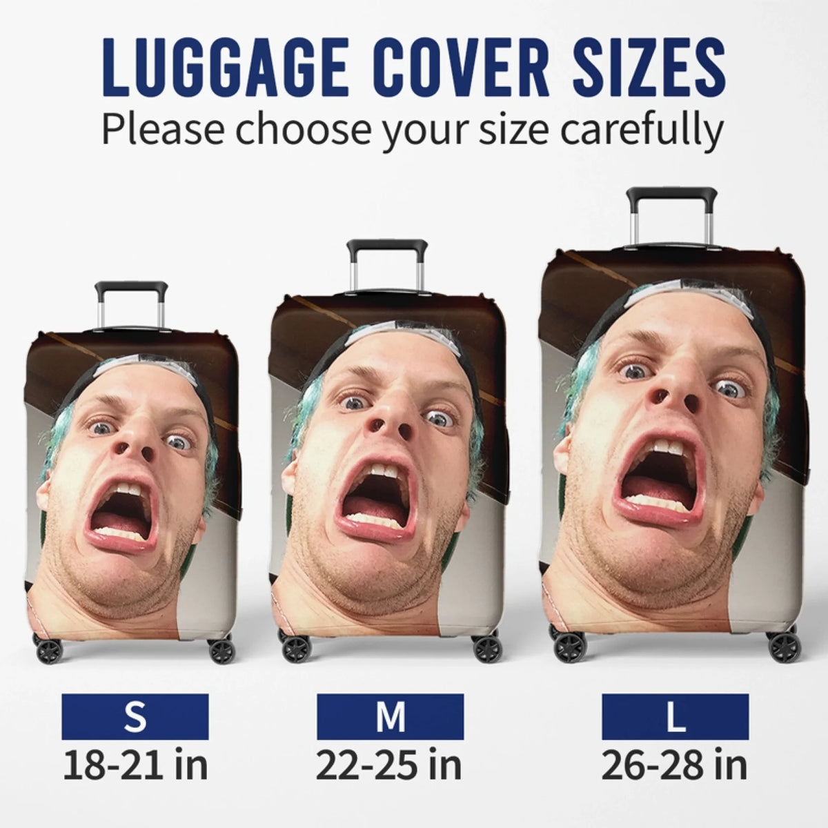 Photo personnalisée : tout ce dont vous avez besoin, c'est d'amour et d'un passeport - Housse de bagage personnalisée pour voyage - Cadeau pour les vacances d'été, cadeau pour les amateurs de voyages d'aventure