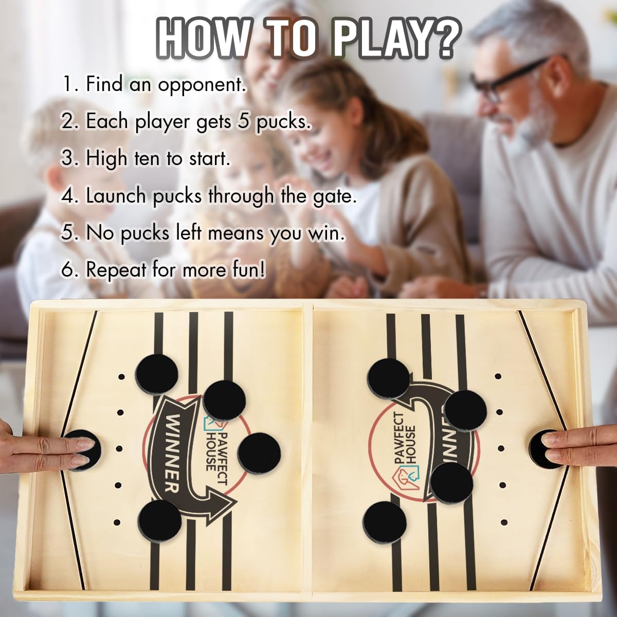 Jeu de lancer rapide - Cadeaux d'anniversaire pour la famille, les amis et les enfants - Le meilleur jeu interactif de tous les temps
