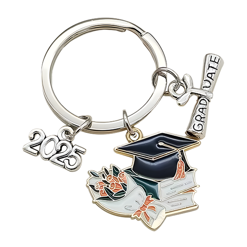 Porte-clés de remise de diplôme