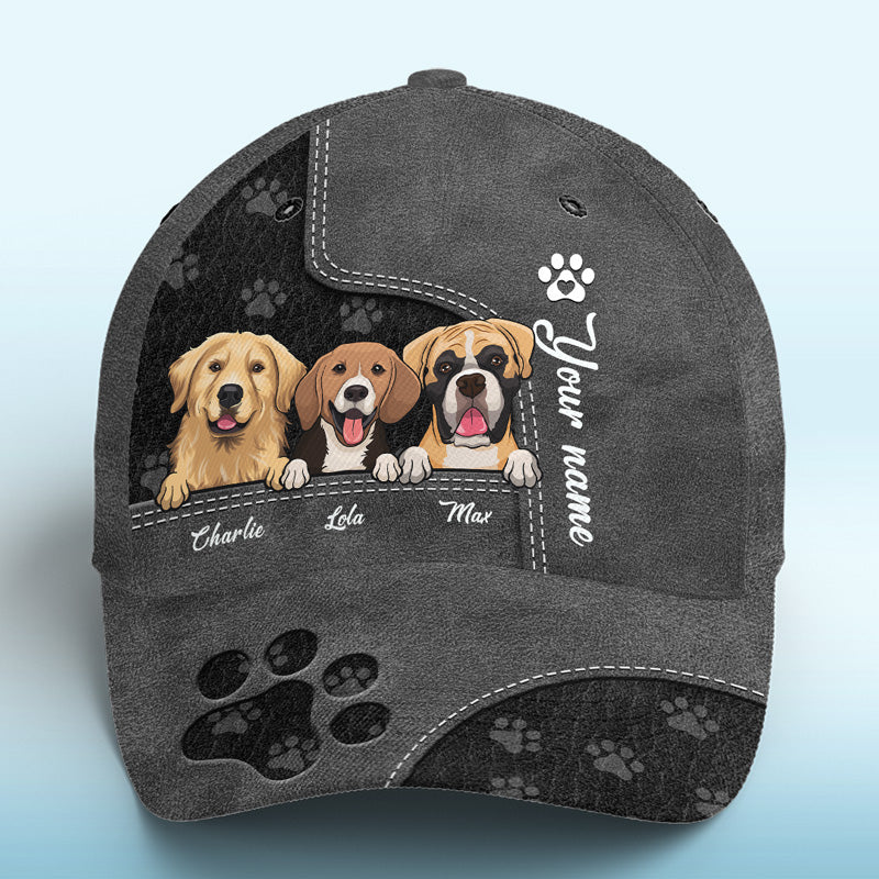 Nos petits anges noirs - Casquette personnalisée pour chien et chat, imprimé intégral - Nouveauté, cadeau pour propriétaires et amoureux des animaux