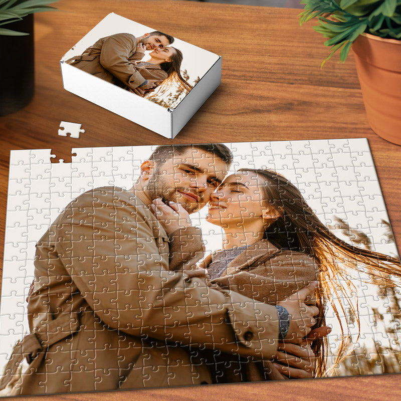 Photo personnalisée « Tu fais partie de moi » - Puzzle personnalisé pour la famille - Cadeau pour les membres de la famille