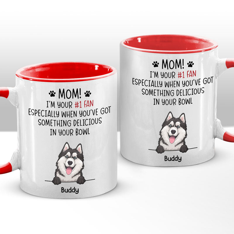 We're Your Biggest Fans - Dog Personalized Custom Accent Mug - Gift For Pet Owners, Pet Lovers